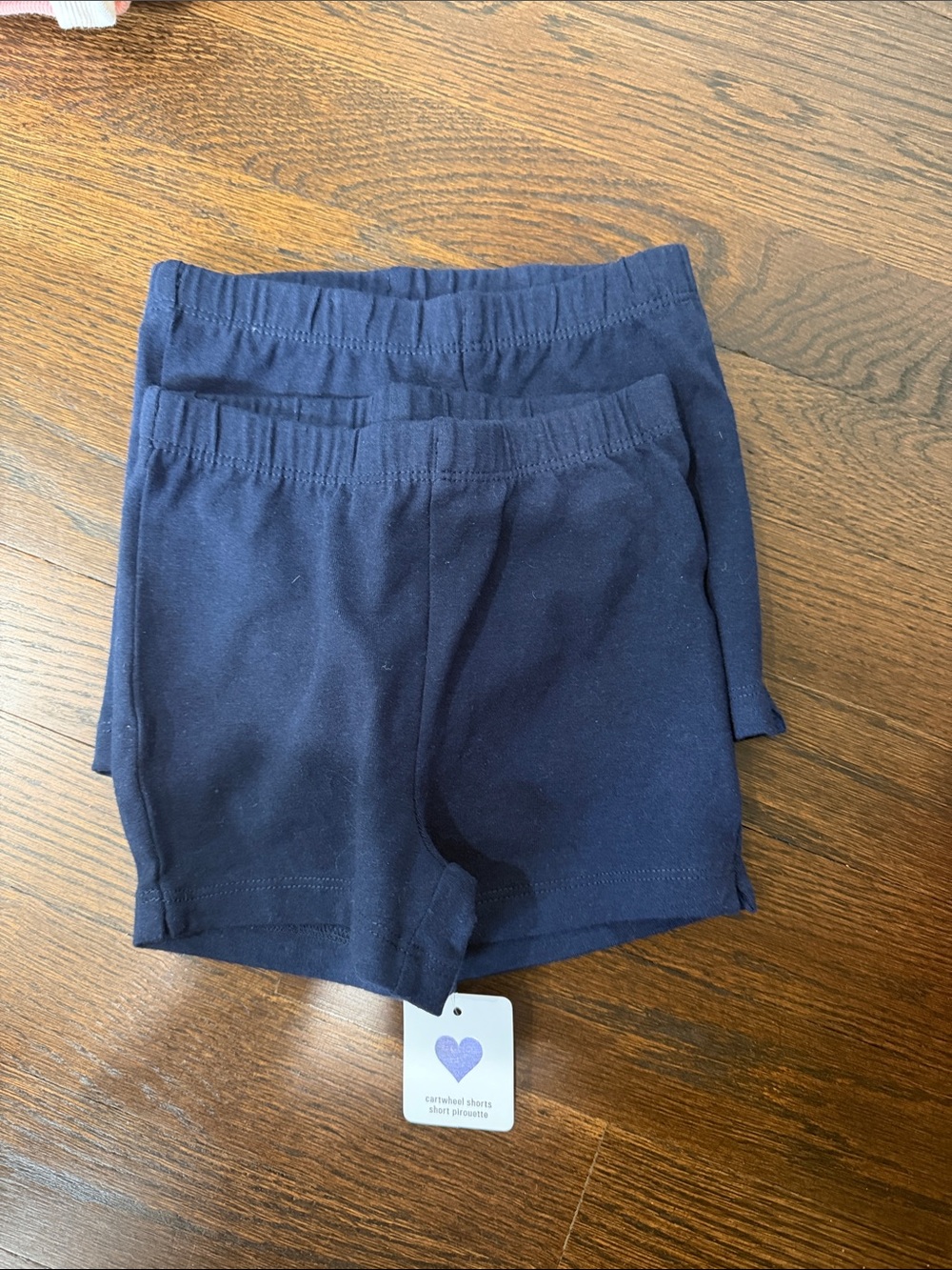 NWT The Children's Place Navy Stretch Twin Pack Shorts